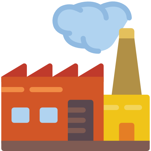 Capannoni, uffici di industrie e fabbriche